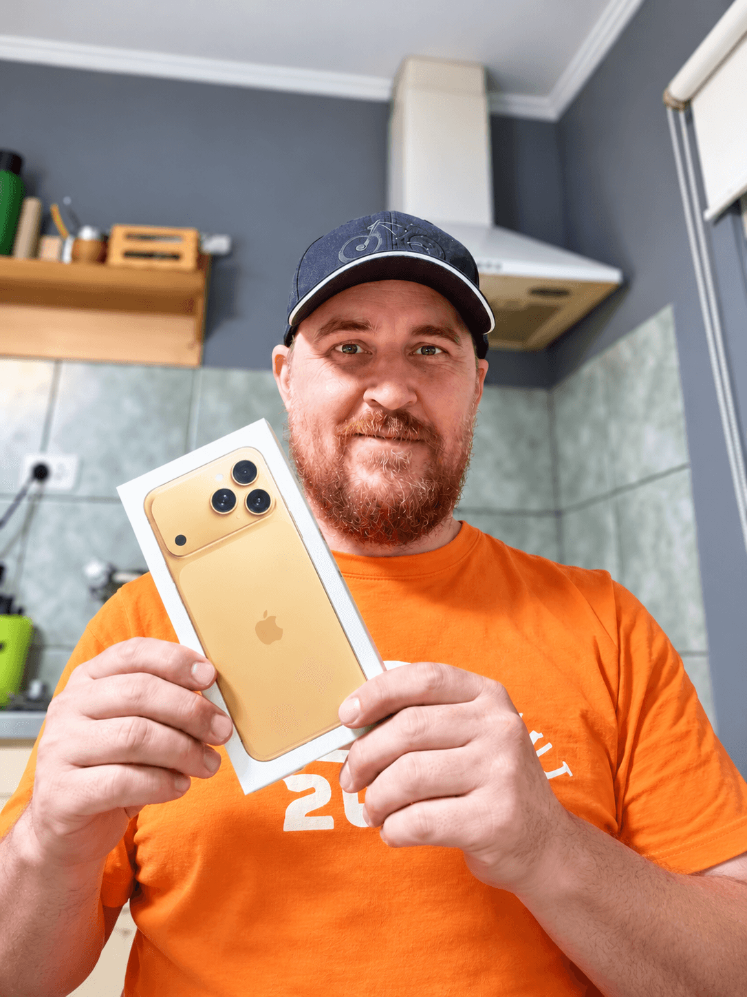 Gustavo Jacob, ganador de iPhone 17 Pro Max
