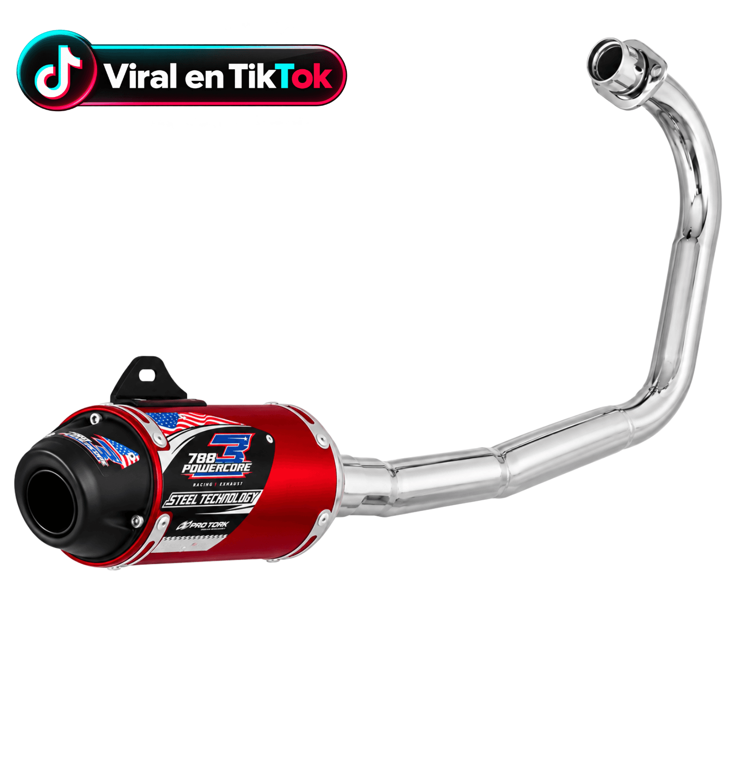 Escape Pro Tork Powercore 3 · Honda Titan 150